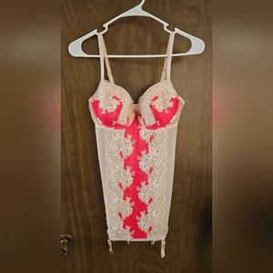 Victorias Secret Lingerie- ivory/red hot